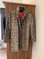 Damens jas maat s , tijgerprint, imitatie bont, Ophalen, Zo goed als nieuw, Maat 36 (S)