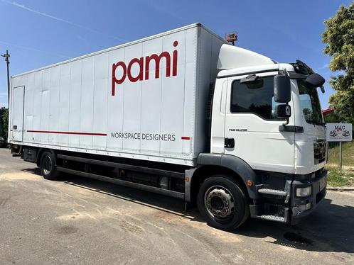 MAN TGM 18.290 CLOSED BOX 8m80 x 2m48 x 2m48 - EURO 5 - AIR, Auto's, Vrachtwagens, Bedrijf, Te koop, ABS, Elektrische ramen, MAN