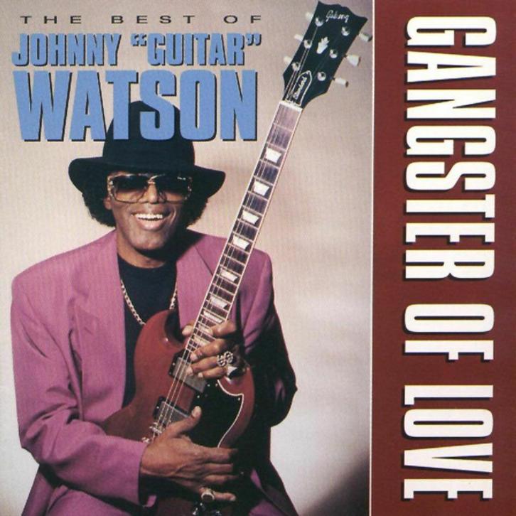 2001 - JOHNNY GUITAR WATSON - THE BEST OF - GANGSTER OF LOVE, Cd's en Dvd's, Cd's | R&B en Soul, Zo goed als nieuw, R&B, 1960 tot 1980