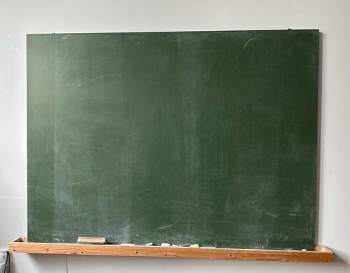 Vintage krijtbord – ideaal voor thuis, atelier of speelkamer, Diversen, Schoolborden, Zo goed als nieuw, Krijtbord, Ophalen