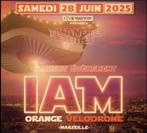 À VENDRE : 2 PLACES CONCERT IAM - STADE VÉLODROME 28/06/25, Tickets en Kaartjes, Concerten | R&B en Hiphop, Twee personen, Juni
