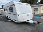 Tabbert vivaldi 560, Caravans en Kamperen, Caravans, Rondzit, Frans bed, Bedrijf, Tot en met 4