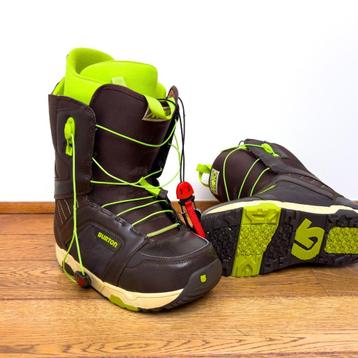 Burton Moto Snowboard Boots (Men’s EU 45, Brown/Lime) beschikbaar voor biedingen