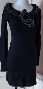 Vero Moda winter ruffle dress  (jurk) maat M, Kleding | Dames, Jassen | Winter, Maat 38/40 (M), Vero Moda, Zwart, Ophalen of Verzenden