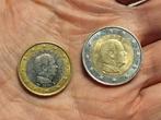 1 et 2 € Monaco, Ophalen of Verzenden