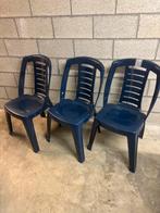 3 Blauwe stoelen, Enlèvement, Utilisé