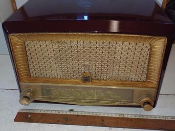 ancienne radio a lampe radiola 1954