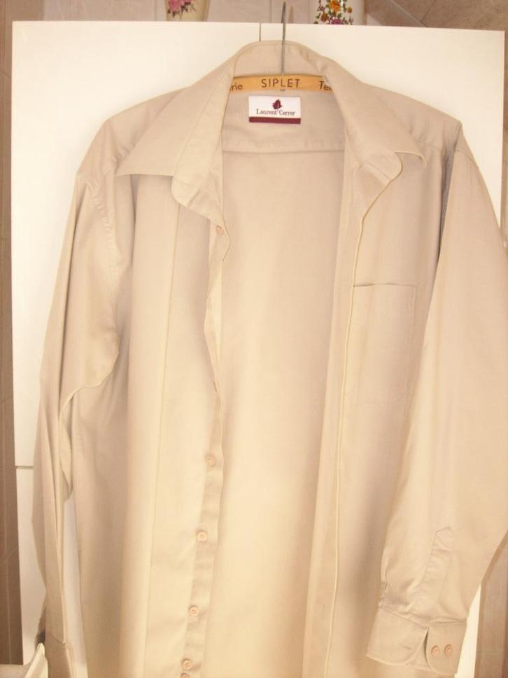 chemise de marque, Kleding | Heren, Overhemden, Beige, Ophalen