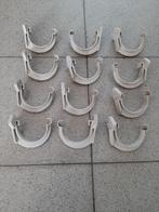 12 gootbeugels in pvc diameter 70 mm, Doe-het-zelf en Bouw, Ophalen of Verzenden, Zo goed als nieuw, Dakgoot, PVC