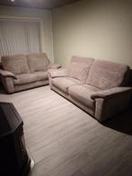 SALON 3 ZIT + 2 ZIT AFHALEN IN WAREGEM MOET WEG WEGENS VERHU, Huis en Inrichting, Ophalen, Zo goed als nieuw, Stof