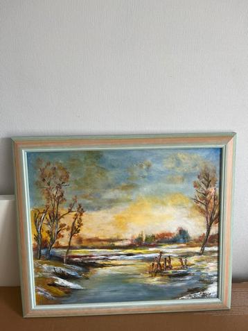 Mooi schilderij beschikbaar voor biedingen