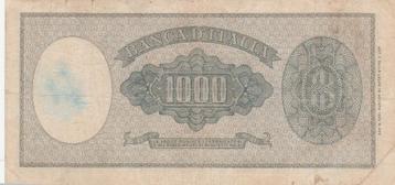 BANCA D'ITALIA 1000 LIRE 1959 beschikbaar voor biedingen