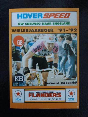 Wielerjaarboek 1991-1992 (cover Johan Museeuw) beschikbaar voor biedingen