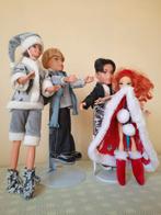 4 winterse poppen 2 jonges en 2 meisjes, Enlèvement ou Envoi