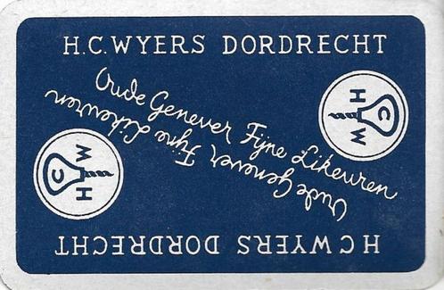 Joker met WYERS Jenever / Distilleerderij reclame 02, Verzamelen, Speelkaarten, Jokers en Kwartetten, Nieuw, Joker(s), Ophalen of Verzenden