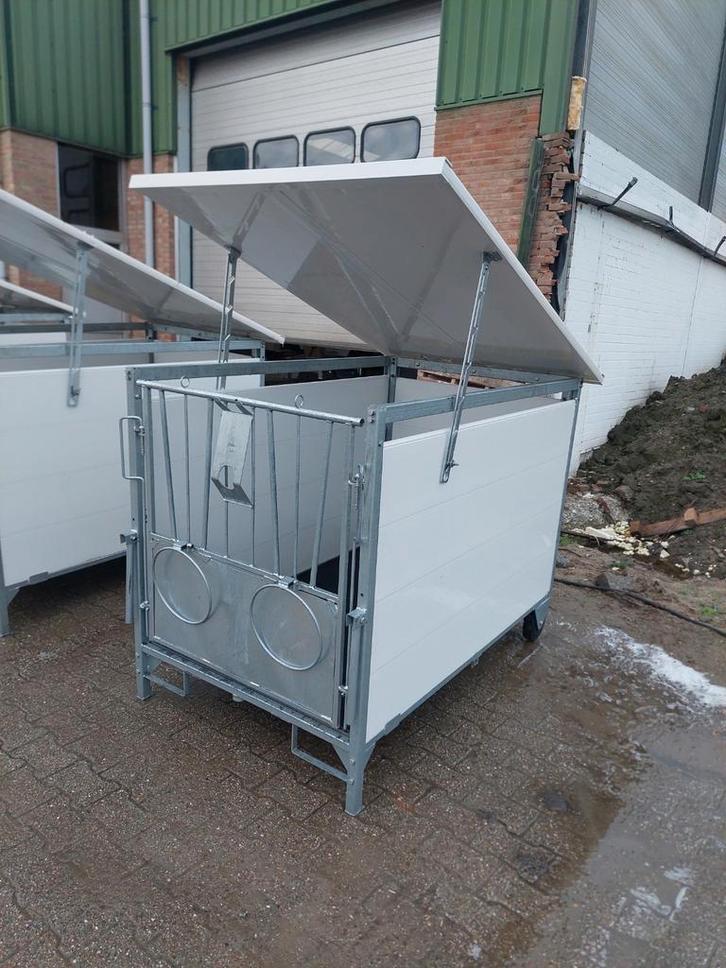 Kalverhok, kalverhut, eenlingbox, kalverbox, runderen, kalf, Dieren en Toebehoren, Stalling en Weidegang