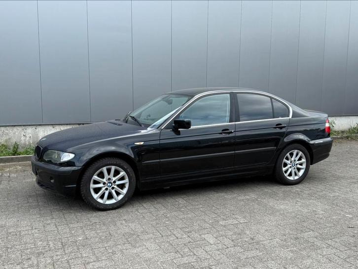 Veiling: BMW 316i E46 2004 Project / Export wagen, Auto's, BMW, Bedrijf, 3 Reeks, ABS, Benzine, Handgeschakeld, Zwart, Stof, Achterwielaandrijving
