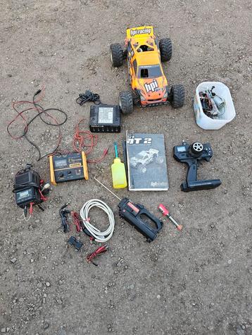 Rc nitro auto, Enlèvement, Comme neuf, Nitro