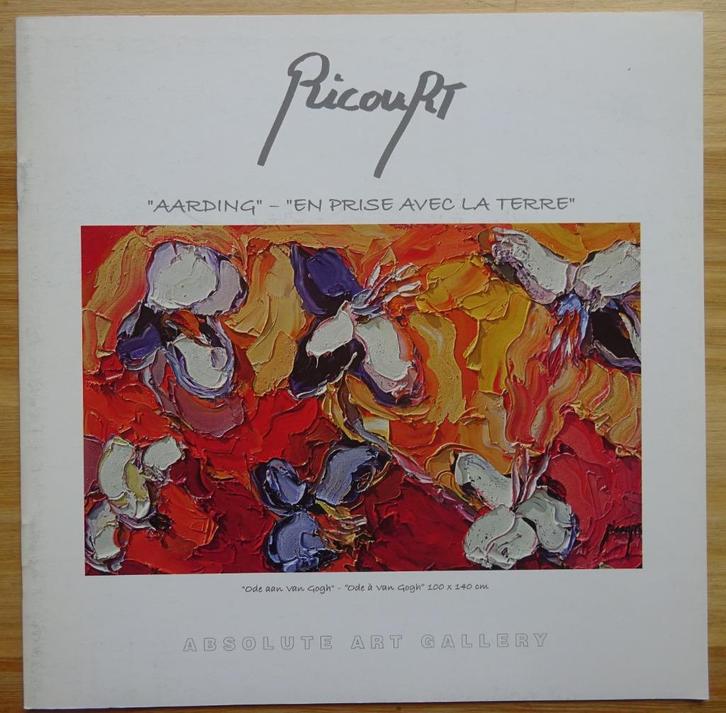 Wim Ricourt, 2003, brochure, Boeken, Kunst en Cultuur | Beeldend, Zo goed als nieuw, Schilder- en Tekenkunst, Ophalen of Verzenden