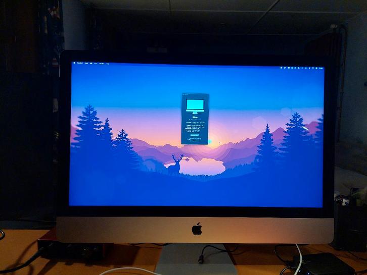 Imac 27inch 2017, Informatique & Logiciels, Apple Desktops, Utilisé, iMac, SSD, 3 à 4 Ghz, 32 GB, Enlèvement