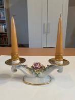 Porseleinen kandelaar, Antiek en Kunst, Ophalen, Keramiek of Aardewerk