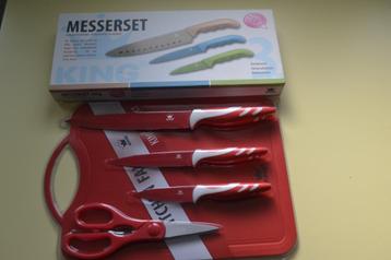 Messenset 3-delig, x2, merk King beschikbaar voor biedingen
