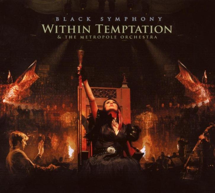 Within Temptation Black Symphony cd, Cd's en Dvd's, Cd's | Hardrock en Metal, Zo goed als nieuw, Ophalen of Verzenden