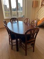 Table extensible en merisier (6–8 personnes) + 6 chaises, Enlèvement