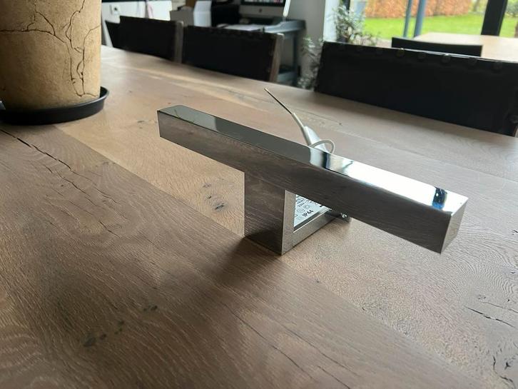 Badkamer: inoxe wandverlichting (glanzend), Huis en Inrichting, Badkamer | Badkamermeubels, Nieuw, Overige typen, Minder dan 100 cm