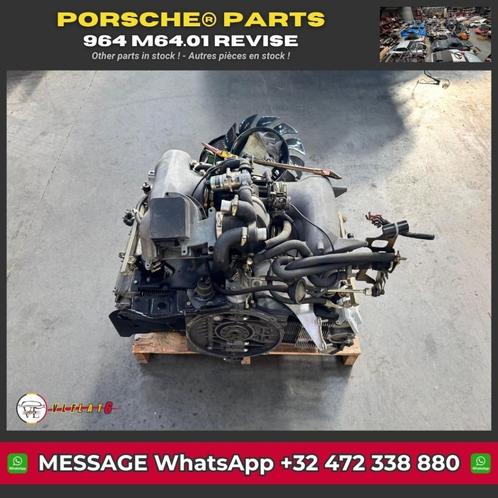 Porsche 964 Type M64.01 motor GEREVISEERD!, Auto-onderdelen, Motor en Toebehoren, Oldtimer onderdelen, Porsche, Gebruikt, Ophalen