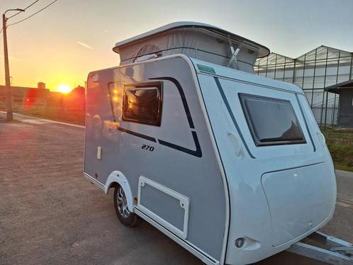 Trigano Silver Freestyle mini 270 - hefdakcaravan, Caravans en Kamperen, Caravans, Particulier, tot en met 2, 500 - 750 kg, Treinzit