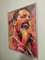 Schilderij Freddie Mercury in kader 41x51 paint by numbers, Ophalen, Nieuw, Poster, Artwork of Schilderij