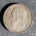 Zilveren 5 Frank 1873, Postzegels en Munten, Munten | België, Zilver, Ophalen of Verzenden, Zilver