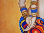 Grand tableau « Bracelets », Antiquités & Art, Art | Peinture | Moderne, Envoi