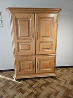 Mooie houten kast te koop – Klassiek en stijlvol!, Ophalen, 100 tot 150 cm, Zo goed als nieuw, 150 tot 200 cm