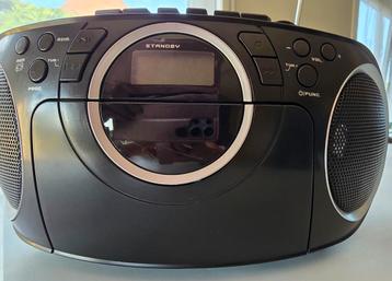 Radio/CD/cassettespeler Brandt, Enlèvement, Utilisé, Radio