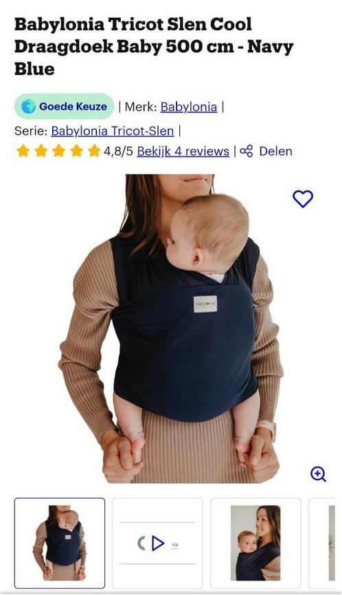 Draagdoek, Kinderen en Baby's, Babydragers en Draagdoeken, Nieuw, Draagdoek, Buik, Overige merken, Ophalen