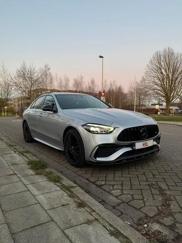 Mercedes C300e AMG Line, Autos, Achat, Entreprise, Carnet d'entretien, Noir