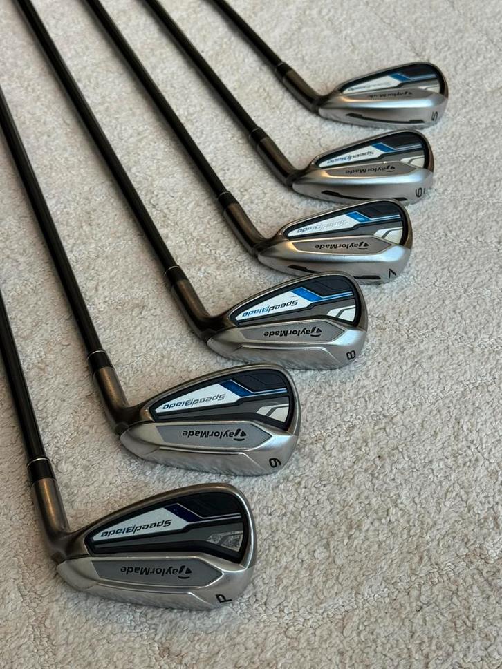 TaylorMade SpeedBlade 6-pc Irons (5-PW) *Great Condition*, Sport en Fitness, Golf, Gebruikt, Set, Ophalen of Verzenden