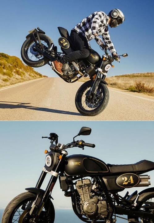 Bluroc BullitTracker 125 grandioze actie nu -€400), Motoren, Motoren | Overige merken, Bedrijf, 11 kW of minder, 1 cilinder, Ophalen