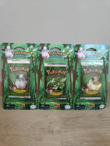 Pokémon jungle blister art set WOTC  beschikbaar voor biedingen