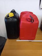 2 jerrycans 20liter, Ophalen, Gebruikt