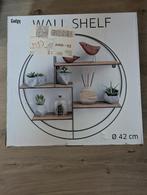 Gadgy Industrial Round Wall Shelf - Wandrek - Nieuw, Huis en Inrichting, Ophalen, Nieuw