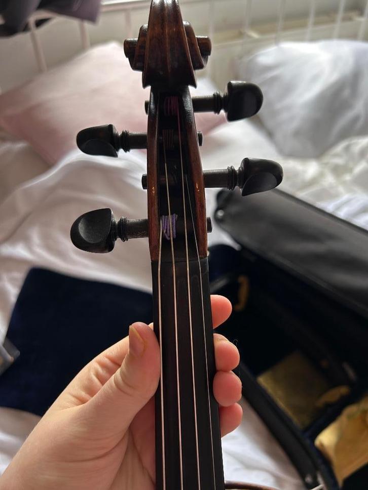 Altviool, Muziek en Instrumenten, Strijkinstrumenten | Violen en Altviolen, Gebruikt, Altviool, Overige formaten, Met koffer, Ophalen