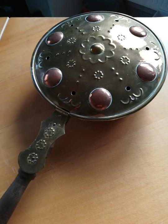 Très ancienne bouillotte en cuivre, Antiek en Kunst, Antiek | Brons en Koper, Koper, Ophalen