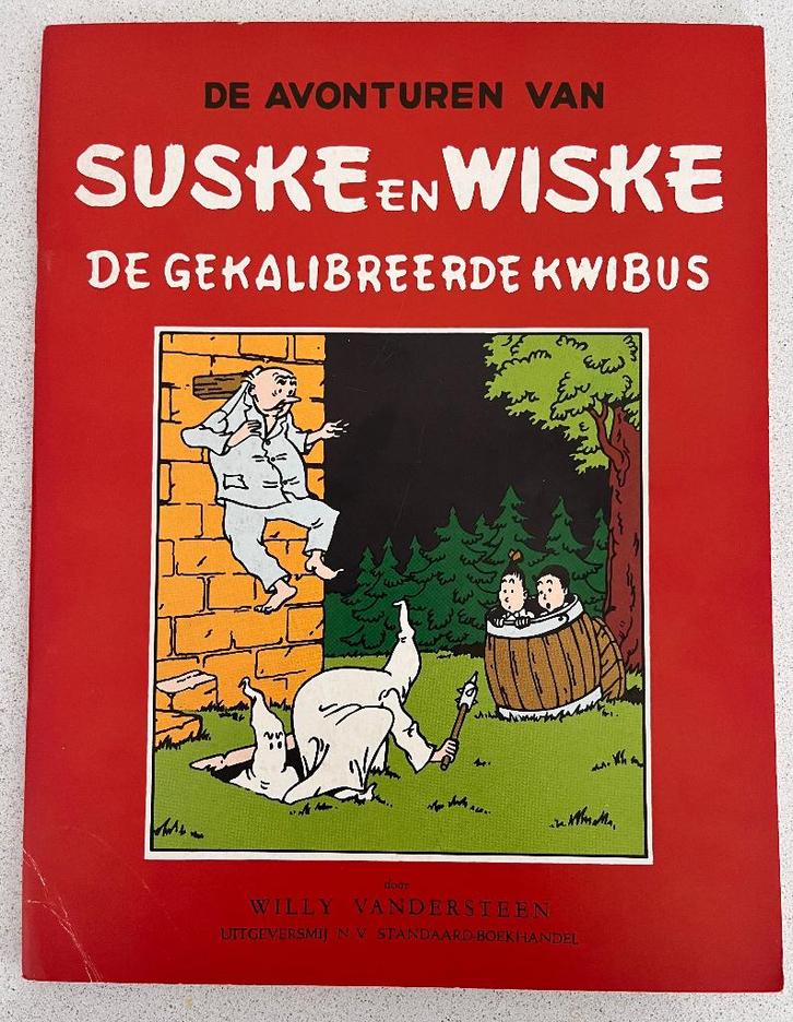 Suske en Wiske, De Gekalibreerde Kwibus, Boeken, Stripverhalen, Zo goed als nieuw, Eén stripboek, Ophalen of Verzenden