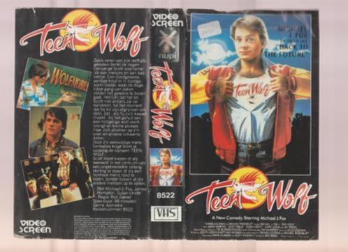 TEEN WOLF, Cd's en Dvd's, VHS | Film, Gebruikt, Komedie, Ophalen of Verzenden