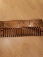 Houten sigarenmal met brandmerken, Antiquités & Art, Antiquités | Outils & Instruments, Enlèvement