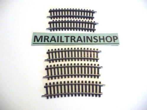 2233 MARKLIN-5 x Gebogen rails 1/2 15° (B2200604), Hobby en Vrije tijd, Modeltreinen | H0, Zo goed als nieuw, Rails, Wisselstroom