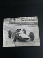 Print JIM CLARK Lotus F1 (vermoed GP formule 1 Monaco 1962, Verzamelen, Gebruikt, Formule 1, Verzenden